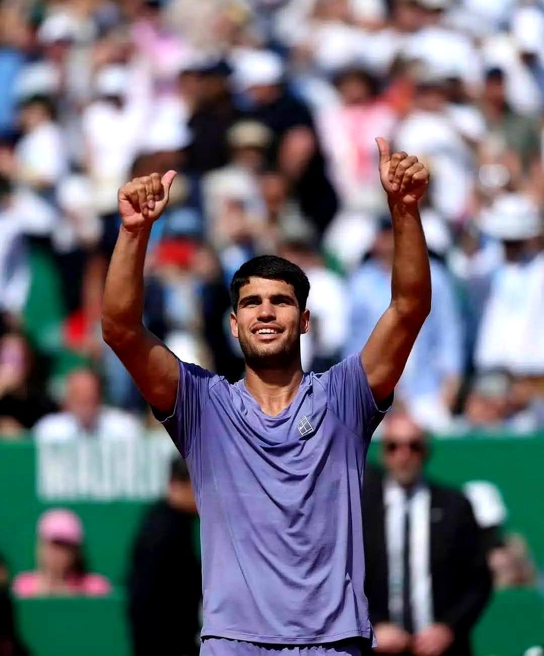 蒙特卡洛大师赛险胜联合杯，阿尔卡拉斯带队取胜