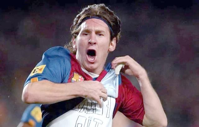 梅西率巴塞罗那大胜,强势挤进前四 梅西率巴塞罗那大胜,强势挤进前四